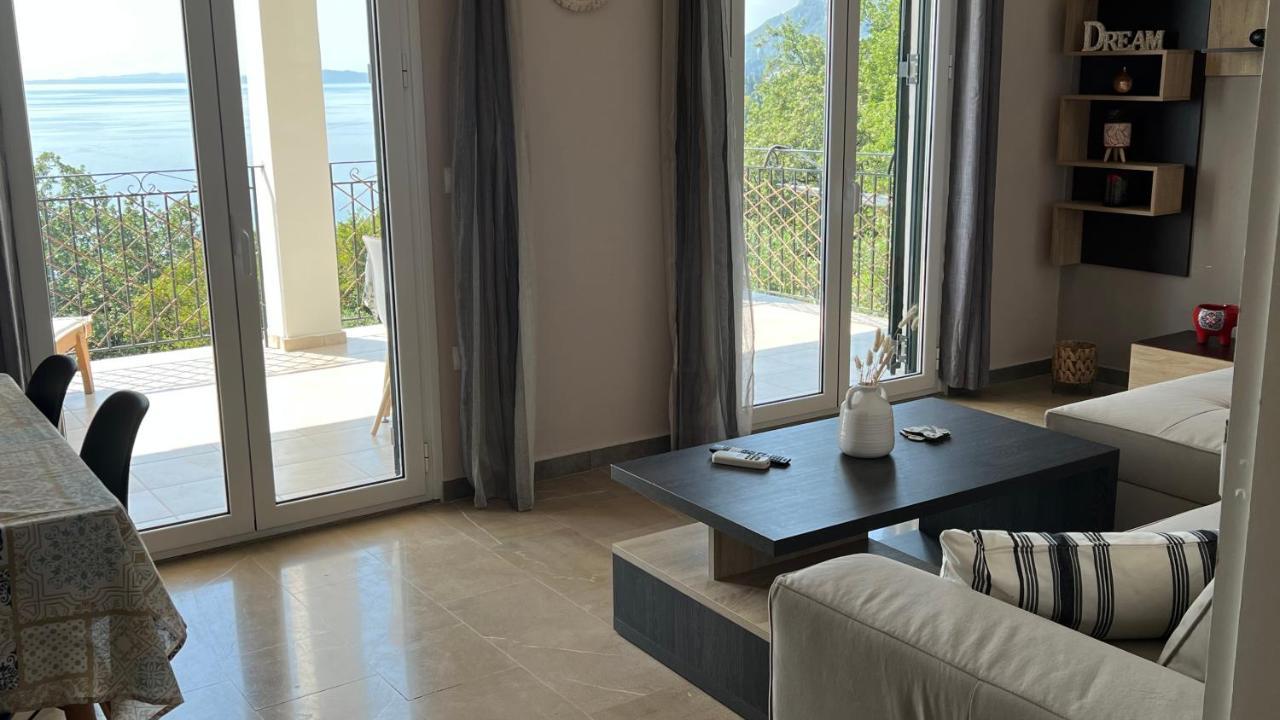 Seasky View Apartments Gastouri  Ngoại thất bức ảnh